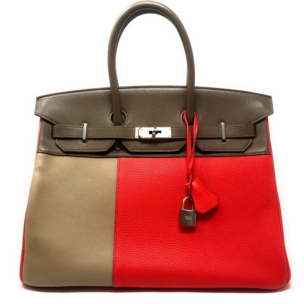 BIRKIN 35 CASSAQUE TRICOLOR P SHW